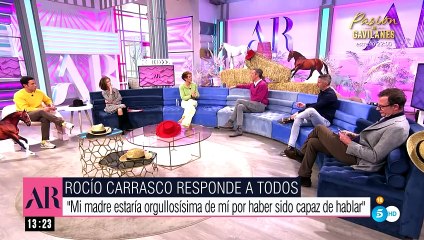 Rocío Carrasco habla de la opinión de su madre sobre el documental