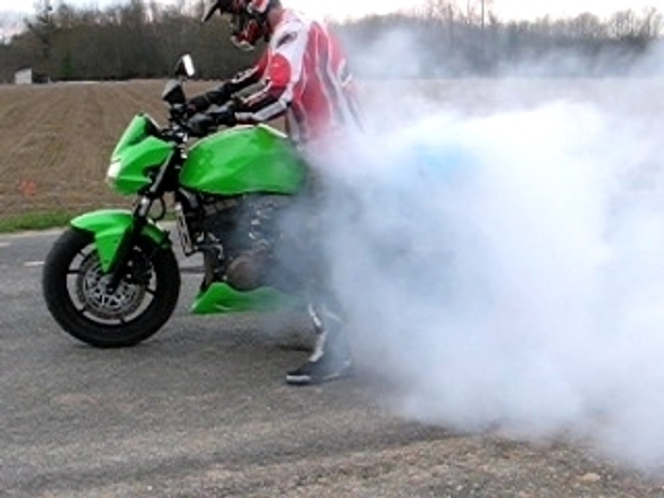 1er burn en Z750