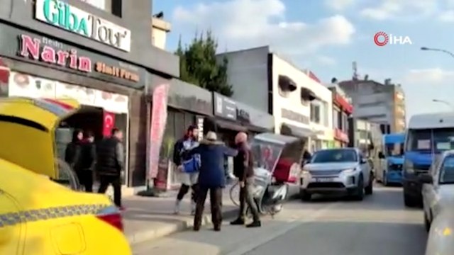Şehrin göbeğinde testereli taksici dehşeti