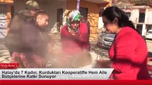 Hatay'da 7 Kadın, Kurdukları Kooperatifle Hem Aile Bütçelerine Katkı Sunuyor