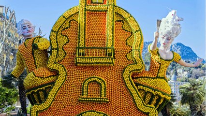 A la découverte de la fête du Citron à Menton