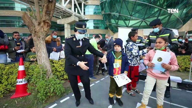 الادارة العامة للمرور تنظم زيارة لمستشفى سرطان الاطفال لدعم المرضي من الاطفال