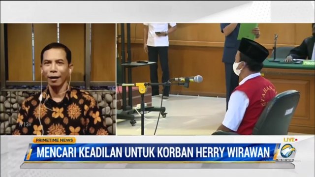 Herry Hanya Dipenjara Seumur Hidup, Keluarga Korban Kecewa dan Menangis