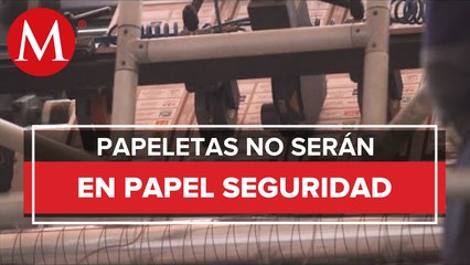 Talleres Gráficos rechaza donar impresión de papeletas para revocación de mandato