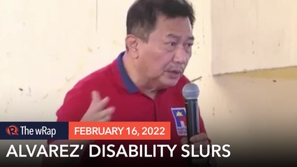 ‘Protect the vulnerable’: Autism Society slams Alvarez for disability slurs at sortie