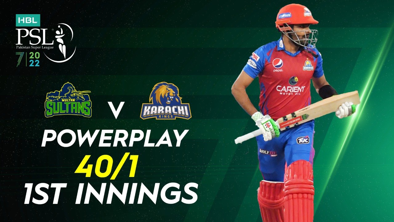 Karachi Kings Powerplay | Multan Sultans vs Karachi Kings | Match 23 | HBL PSL 7 | ML2G
