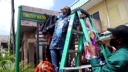 STREET RENAMED AFTER THE BARON