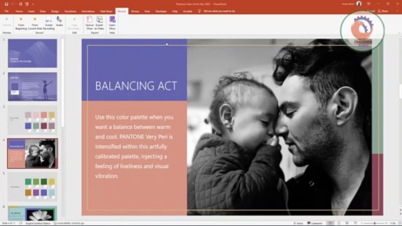 How to Easily Make a Video in PowerPoint  Slideshow  Screen Recording  {ar}