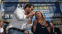 Oggi c.o.ntro Salvini, e giovedì Fratelli d’Italia fa ‘nero’ Giorgetti. Franceschini ‘@iuta’ Matteo