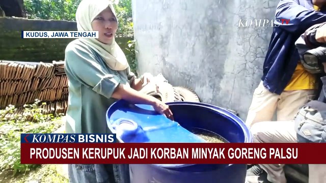 Waspada Minyak Goreng Palsu! Produsen Kerupuk di Kudus Malah Dapat Air, Bukan Minyak Goreng