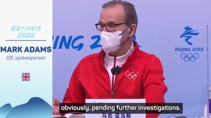 Asterisks against result of Valieva's next event - Adams