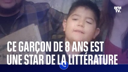 Dillon 8 ans, est une véritable star de la littérature aux États-Unis