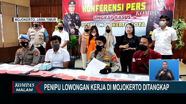 Polisi Tangkap Penipu Lowongan Kerja di Mojokerto, Total Kerugian Korban Capai Rp2 Miliar!