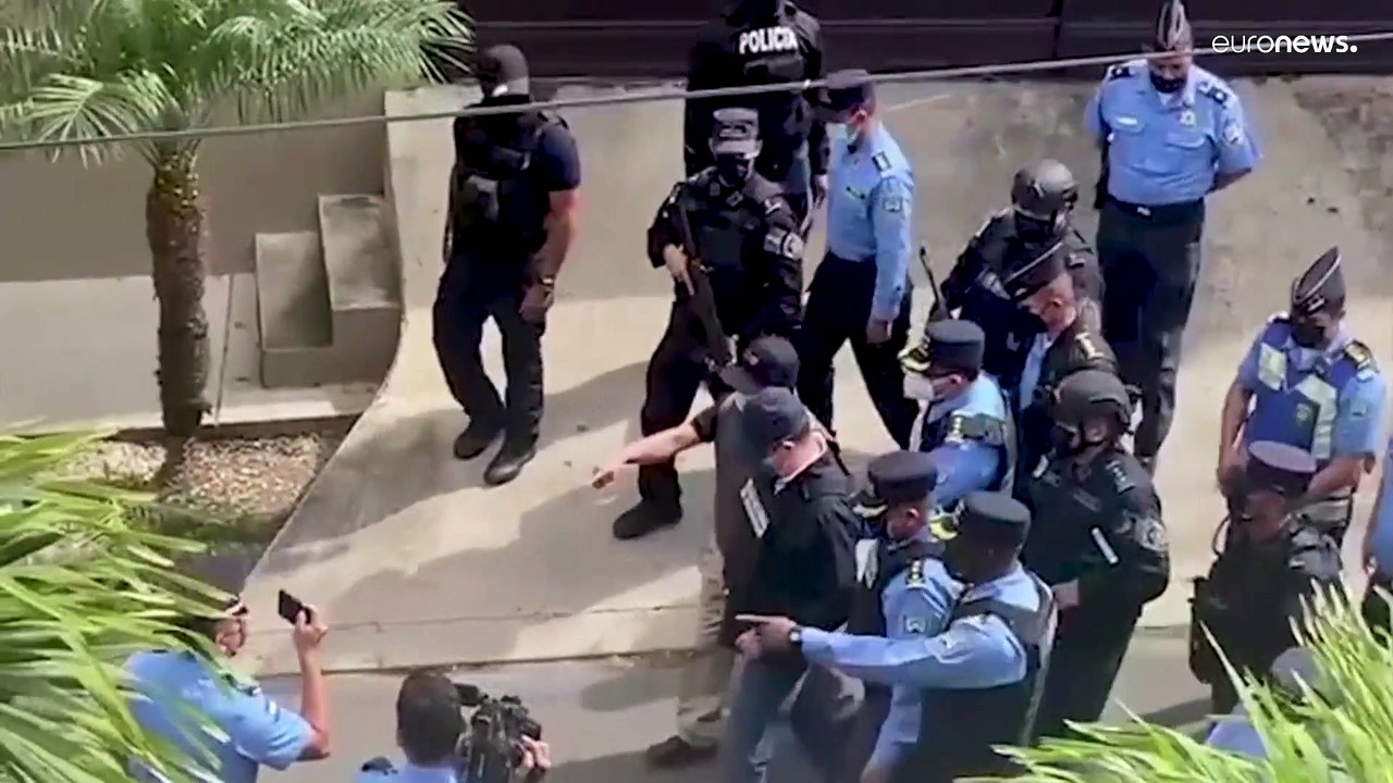 Kaum aus dem Amt, schon festgenommen: Honduras' Ex-Präsident Hernández