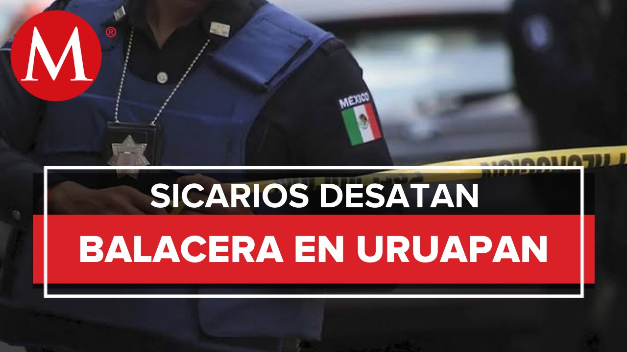 Comando asesina a dos personas en negocio de comida en Uruapan, Michoacán