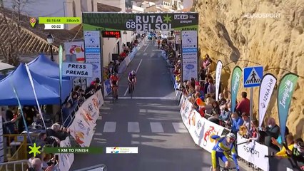 Herregodts, premier leader du Tour d'Andalousie : son sprint vainqueur en vidéo