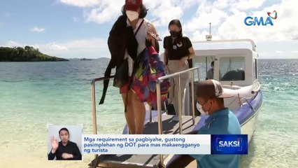 Mga requirement sa pagbiyahe, gustong pasimplehan ng DOT para mas makaengganyo ng turista | Saksi