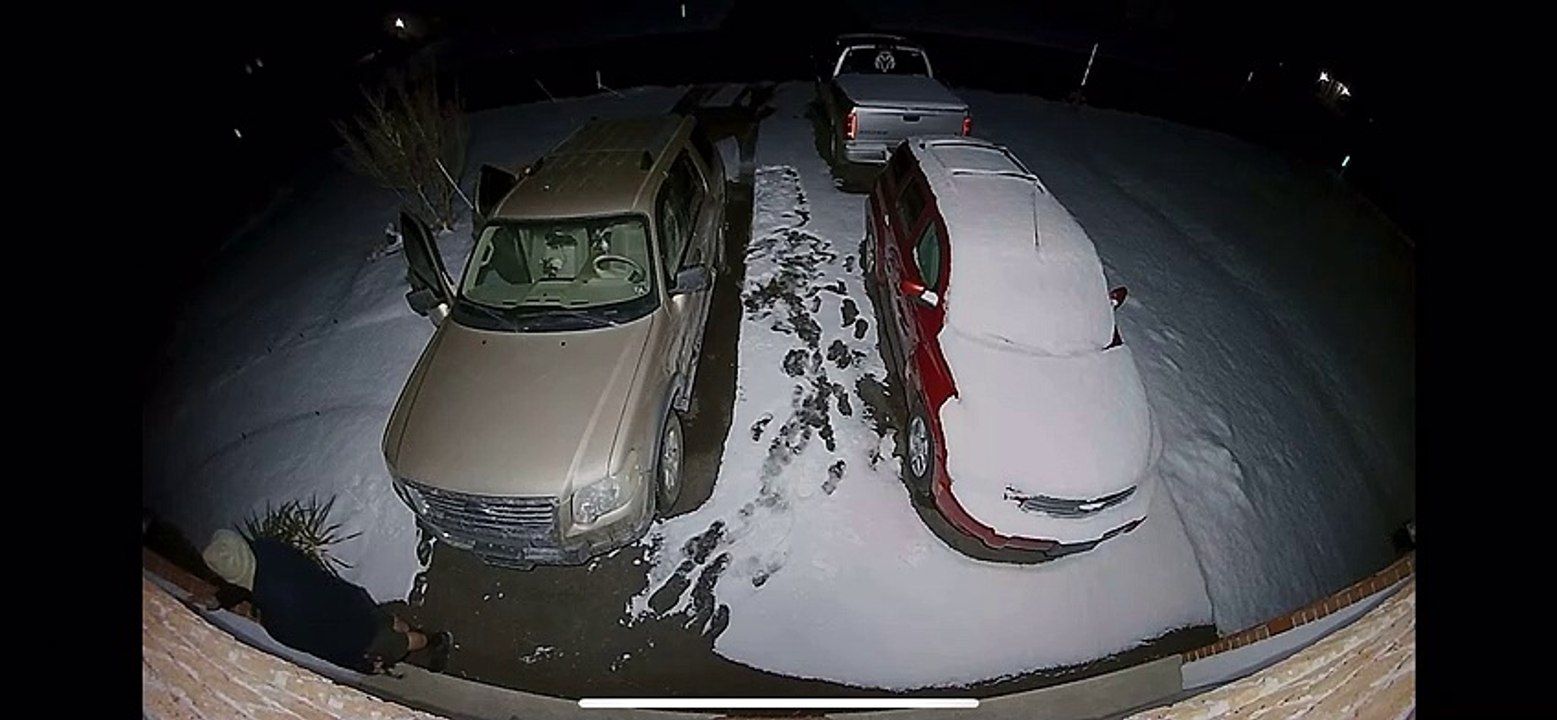 Guy Slips on Slippery Driveway