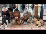 Vidéo - Marseille : les déchets s'entassent gare St-Charles après la grève des agents de nettoyage