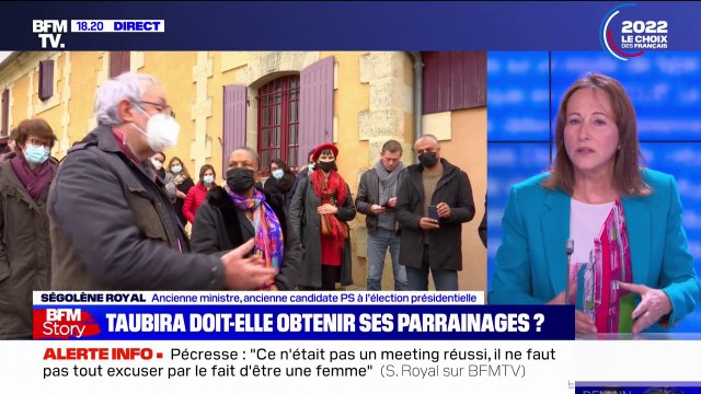 Présidentielle: pour Ségolène Royal, le vote utile à gauche, c'est Mélenchon