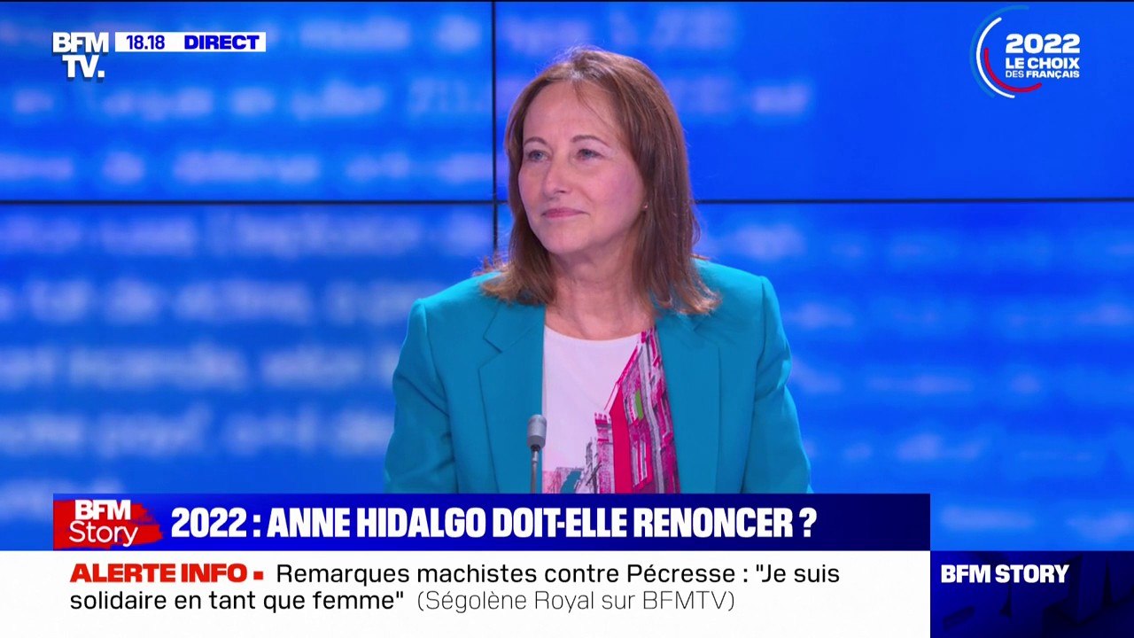 Divisions de la gauche: pour Ségolène Royal, "la faute initiale est celle de la direction du PS" qui n'a pas organisé "de primaire"
