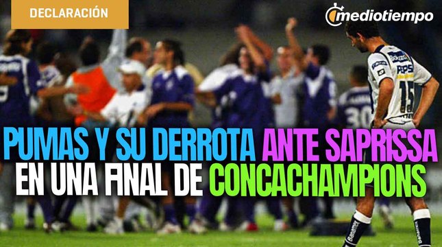 Pumas y la tristeza que enmarcó su derrota en la Final de Concachampions ante Saprissa