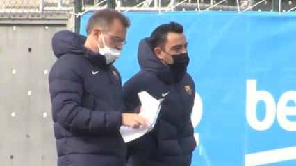 Xavi Hernández: "Me da rabia escuchar la música de la Champions y no estar ahí pero no es nuestra realidad"