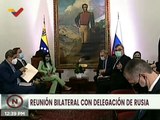 Venezuela fortalece relaciones estratégicas con la Delegación de Rusia