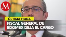 Renuncia Fiscal General de Justicia del Estado de México