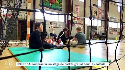 SPORT / À Romorantin, un stage de basket gratuit pour les enfants