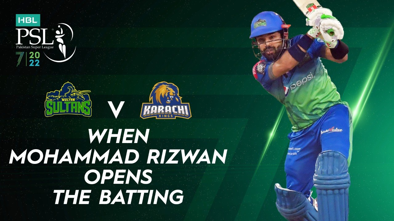 When Mohammad Rizwan Opens The Batting | Multan vs Karachi | Match 23 | HBL PSL 7 | ML2G