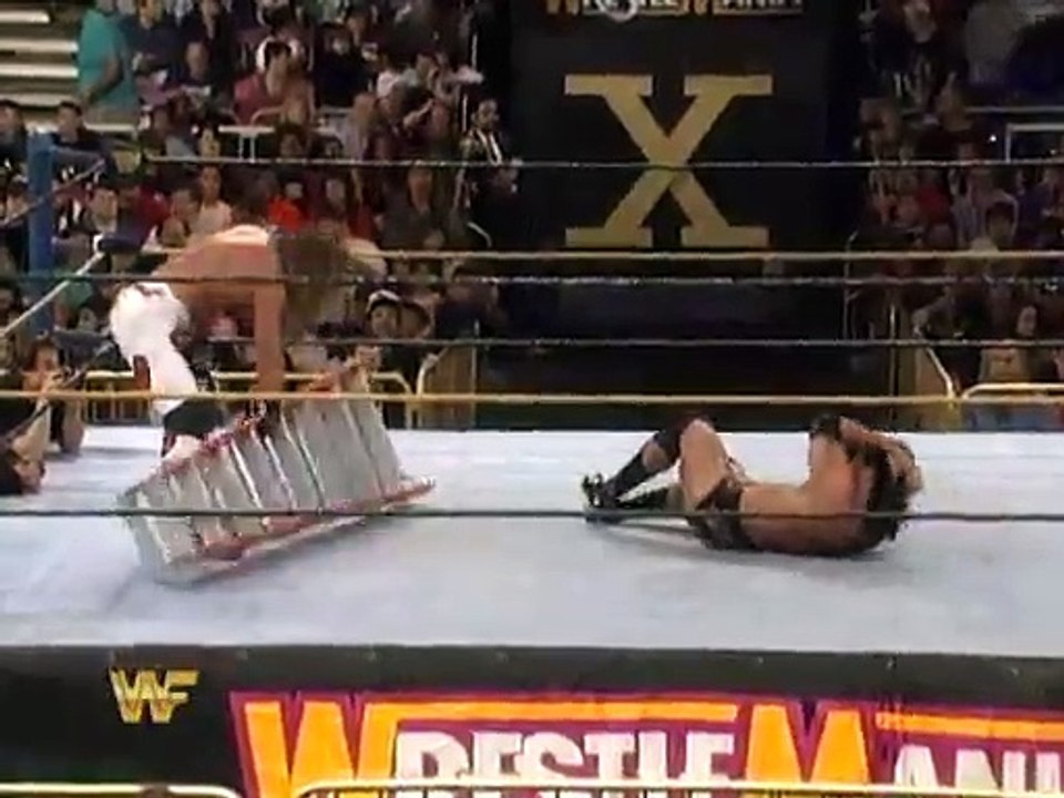 Shawn Michaels vs. Razor Ramon (WrestleMania X 1994 Ladder match, WWF Intercontinental Championship)