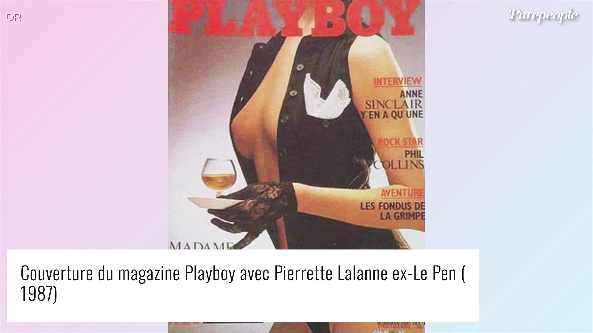 Marine Le Pen après que sa mère pose en soubrette et nue pour Playboy : "15  années de silence avec ses filles" - Vidéo Dailymotion