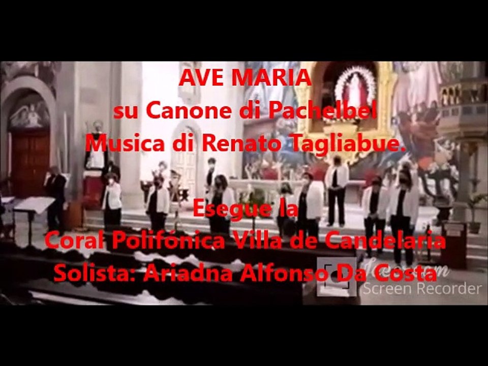 AVE MARIA su Canone di Pachelbel  - Musica di Renato Tagliabue.