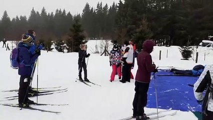 Initiation au biathlon au lac blanc
