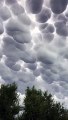 Beautiful Mammatus Clouds in Argentina Skies