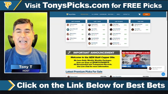 Live Expert NBA NCAAB Picks - Predictions, 2/16/2022 Best Bets, Odds & Betting Tips | Tonys Picks