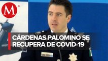 Dan de alta a Luis Cárdenas Palomino tras contagiarse de covid