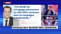 Nicolas Bay rejoint Éric Zemmour