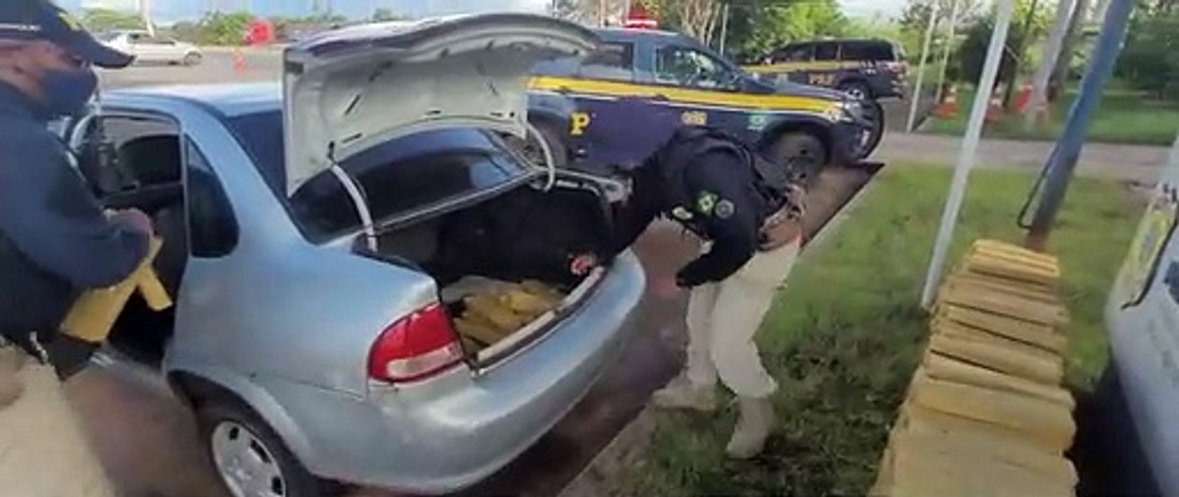 400kg de maconha apreendidos na BR-020