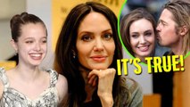 Angelina and Brad's kids can't contain their excitement when they're considering reuniting
