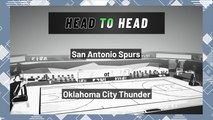 Oklahoma City Thunder vs San Antonio Spurs: Moneyline