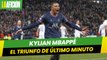 Kylian Mbappé le da el triunfo al PSG sobre el Real Madrid en el último minuto