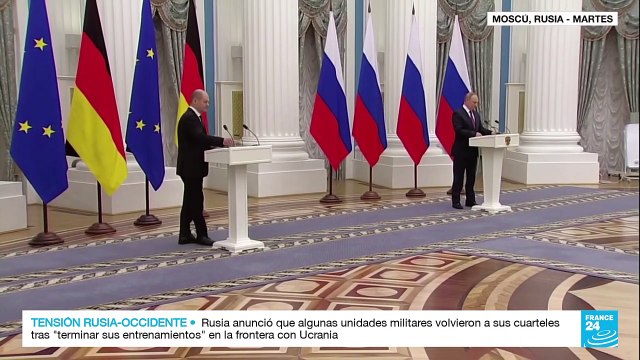 La OTAN pide pruebas a Rusia del retiro de sus tropas en la frontera con Ucrania