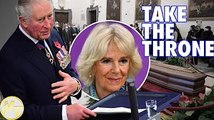 Minutes ago, Charles announced to cede throne to William because so saddened by Camilla's d-e-a-t-h