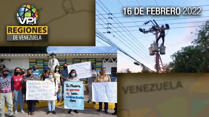 Noticias regiones de Venezuela - Miércoles 16 de Febrero