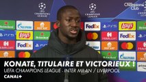 La réaction d'Ibrahima Konaté après Inter Milan / Liverpool - UEFA Champions League