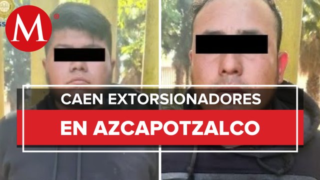 En CdMx, detienen a dos extorsionadores de choferes de camiones en paradero El Rosario