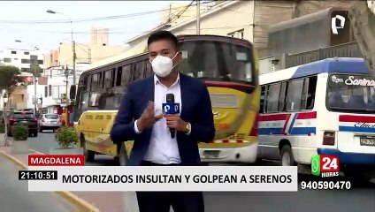 Magdalena: capturan a sujetos que agredieron salvajemente a sereno