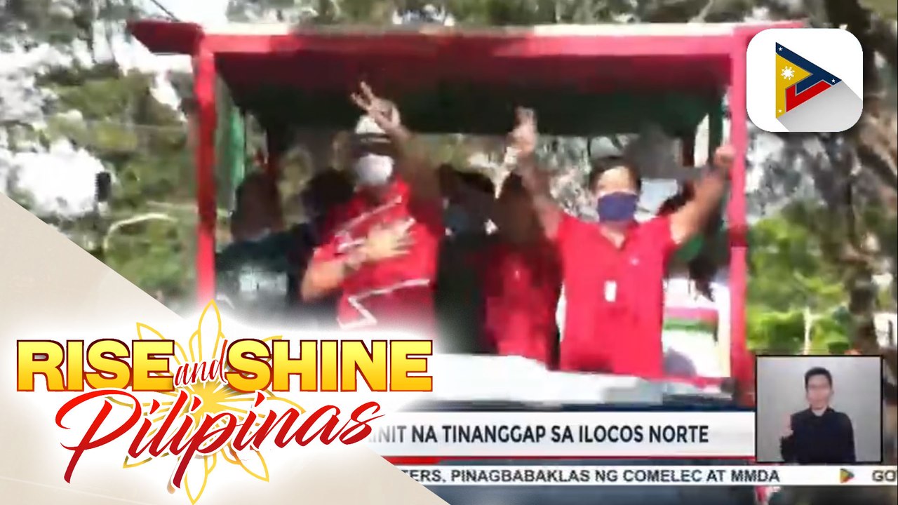 BBM-Sara tandem, magkasamang nag-ikot sa Ilocos Norte; Ilan pang senatorial candidates, kasama rin ng BBM-Sara tandem